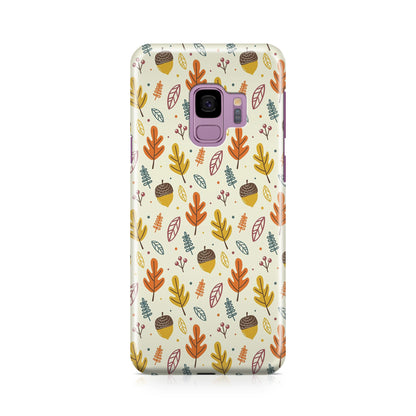 Autumn Things Pattern Galaxy S9 Case