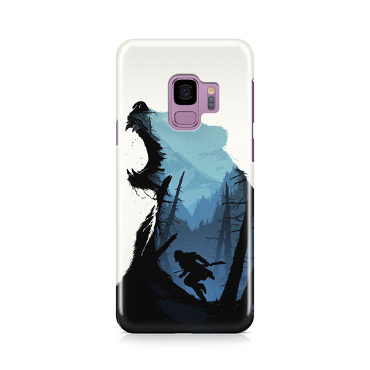 Bear Hunter Art Galaxy S9 Case