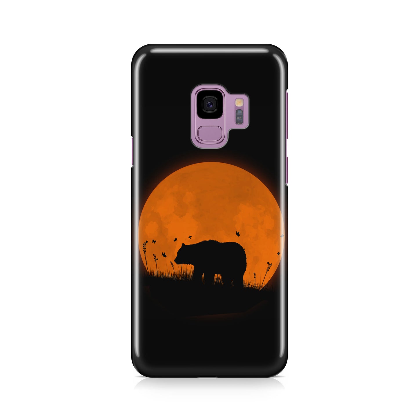 Bear Silhouette Galaxy S9 Case