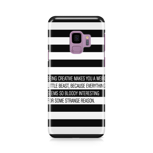 Being Creative Weird Galaxy S9 Case