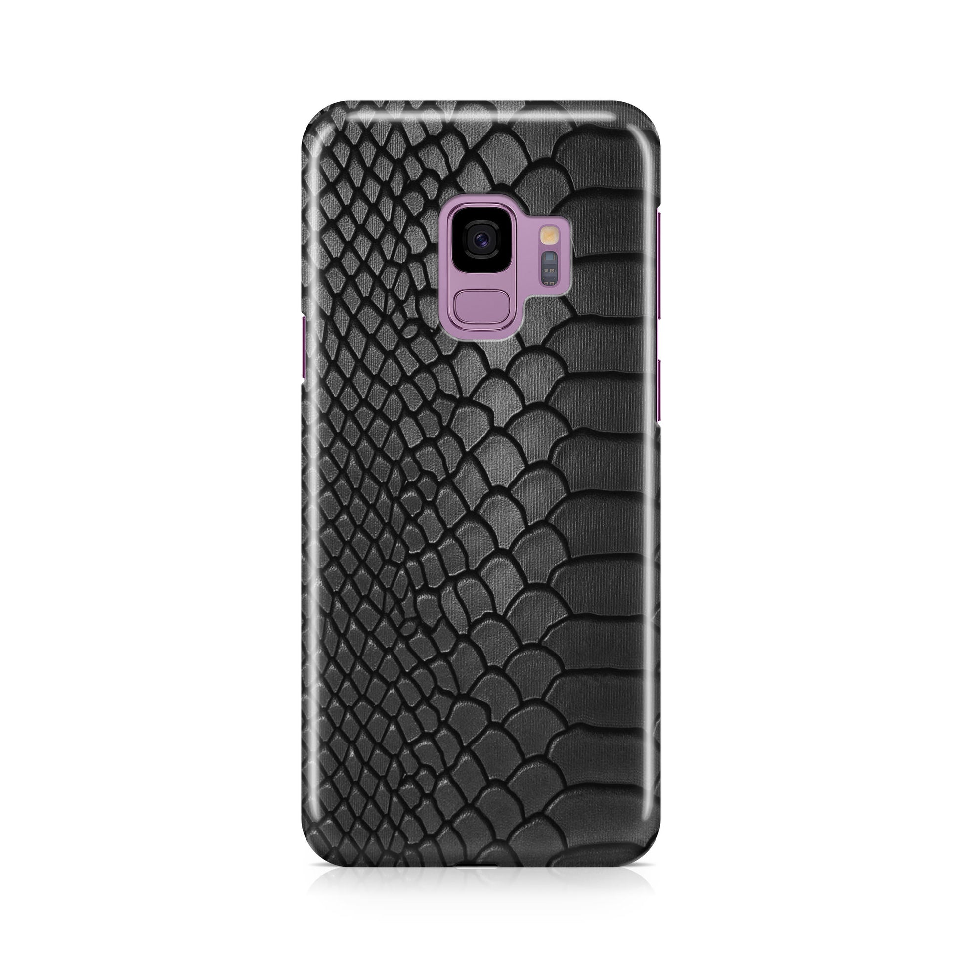 Black Snake Skin Texture Galaxy S9 Case