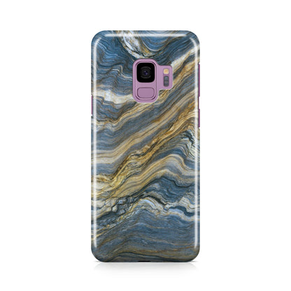 Blue Wave Marble Galaxy S9 Case