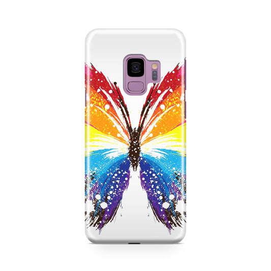 Butterfly Abstract Colorful Galaxy S9 Case