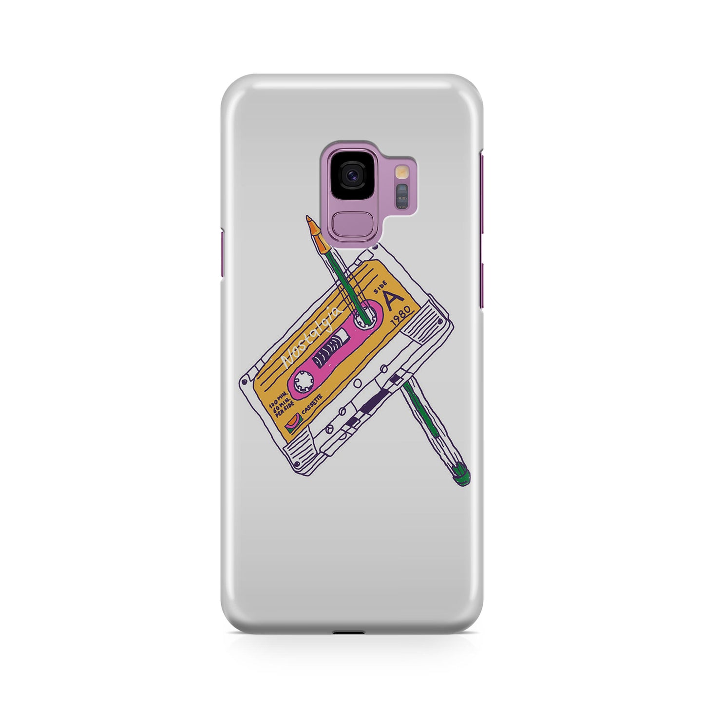 Cassete Tape Old Galaxy S9 Case