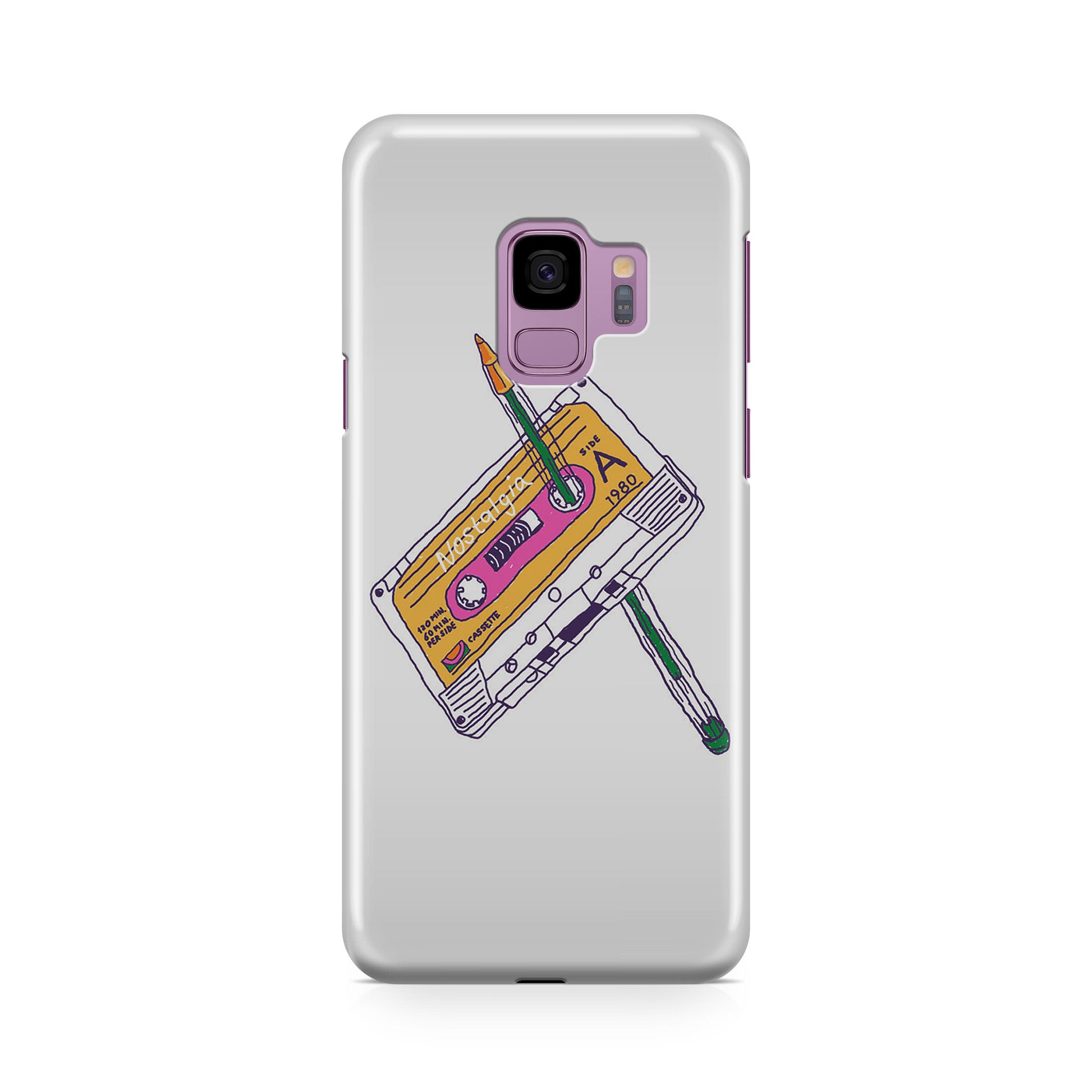 Cassete Tape Old Galaxy S9 Case