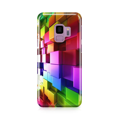 Colorful Cubes Galaxy S9 Case