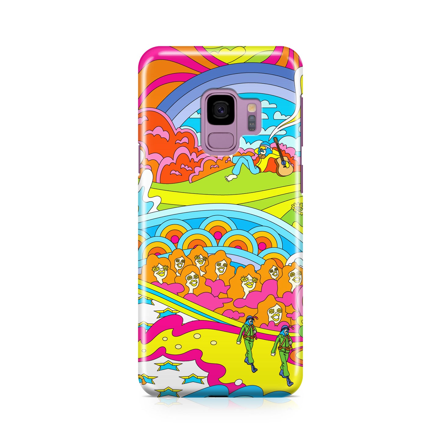 Colorful Doodle Galaxy S9 Case