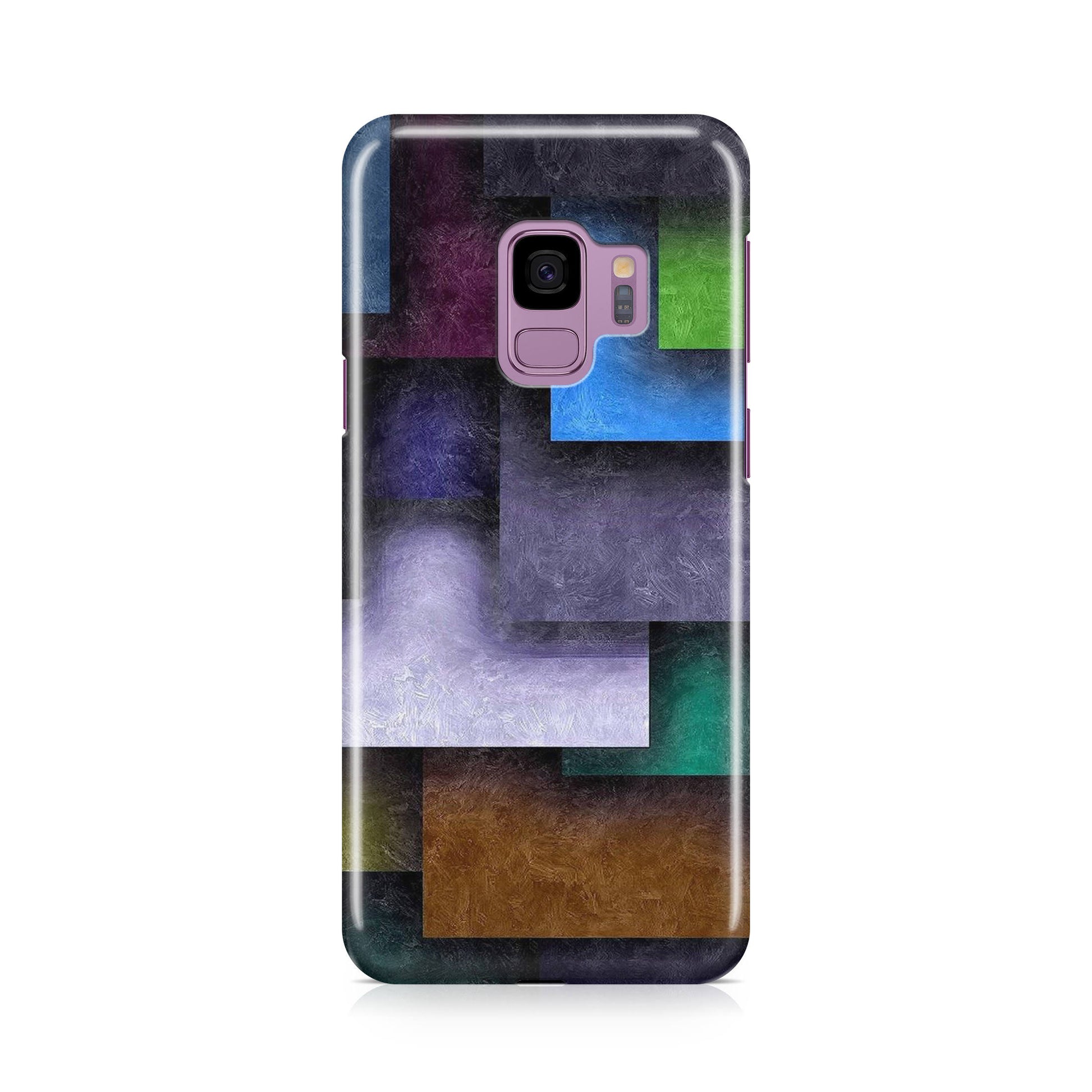 Colorful Rectangel Art Galaxy S9 Case