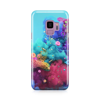 Colorful Smoke Boom Galaxy S9 Case