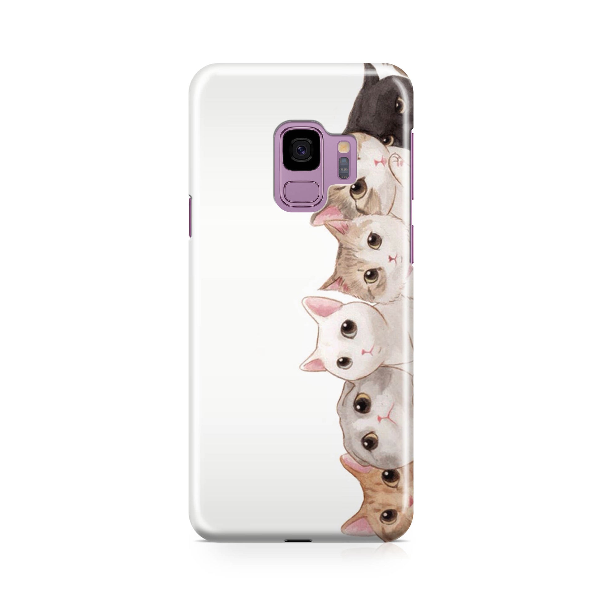 Cute Cats Vertical Galaxy S9 Case