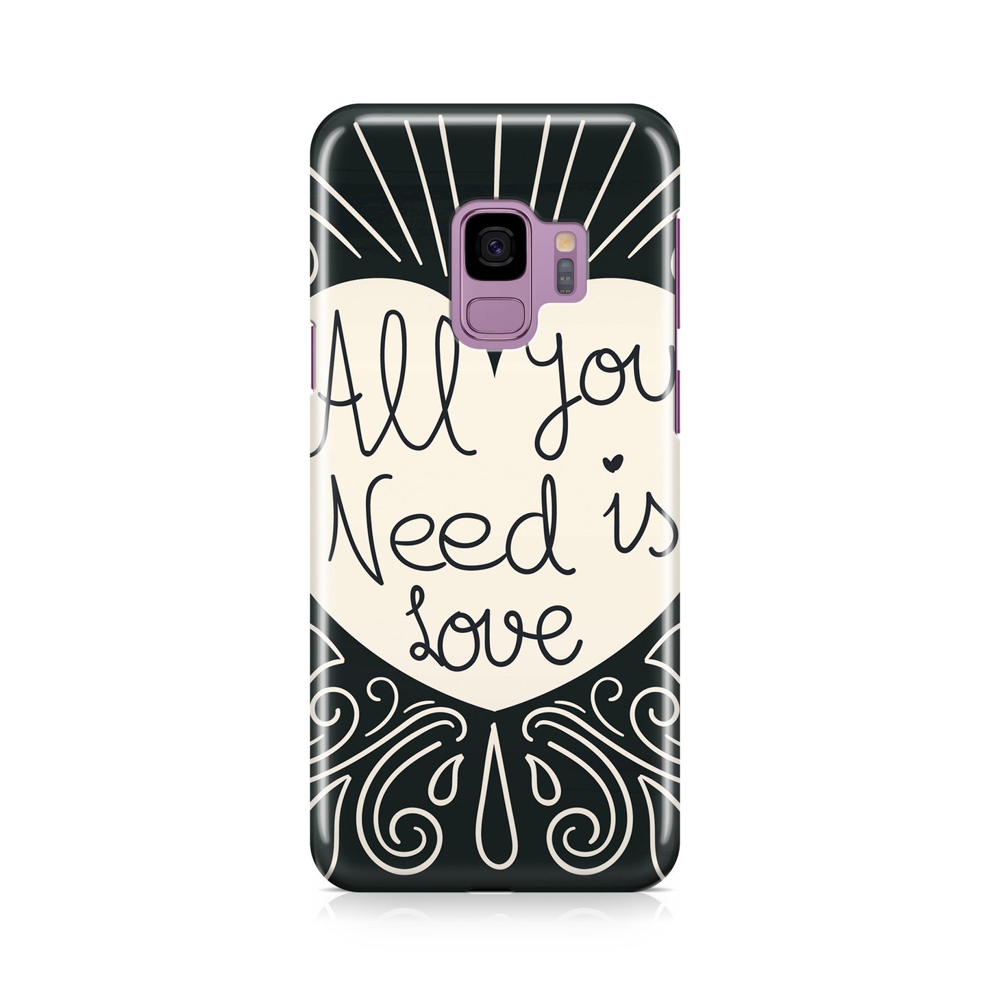 Drawn Love Galaxy S9 Case