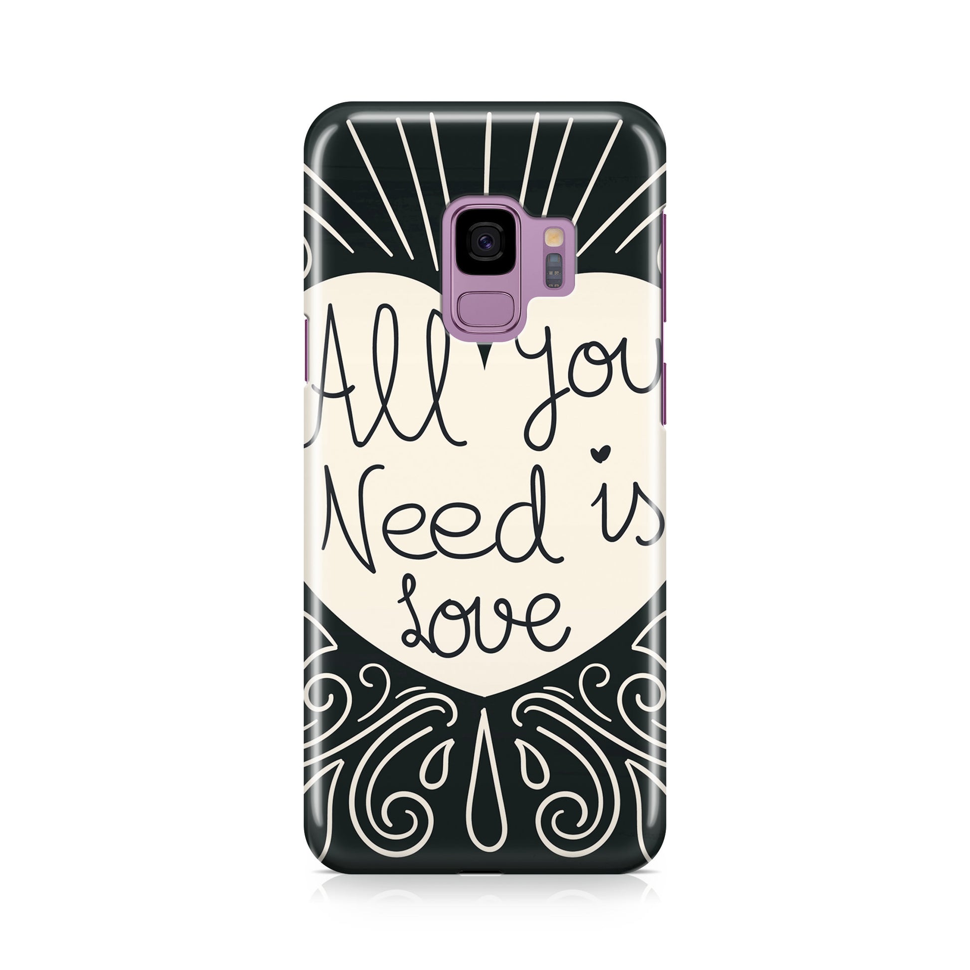 Drawn Love Galaxy S9 Case