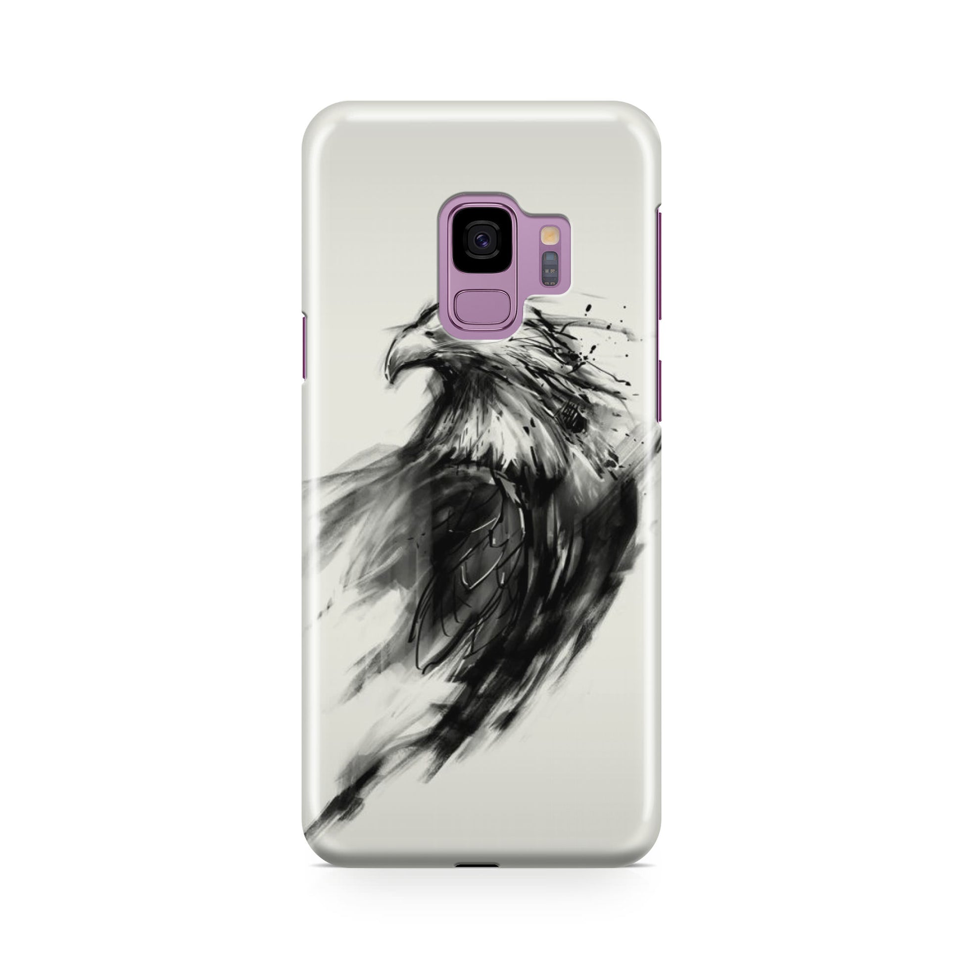 Eagle Art Black Ink Galaxy S9 Case