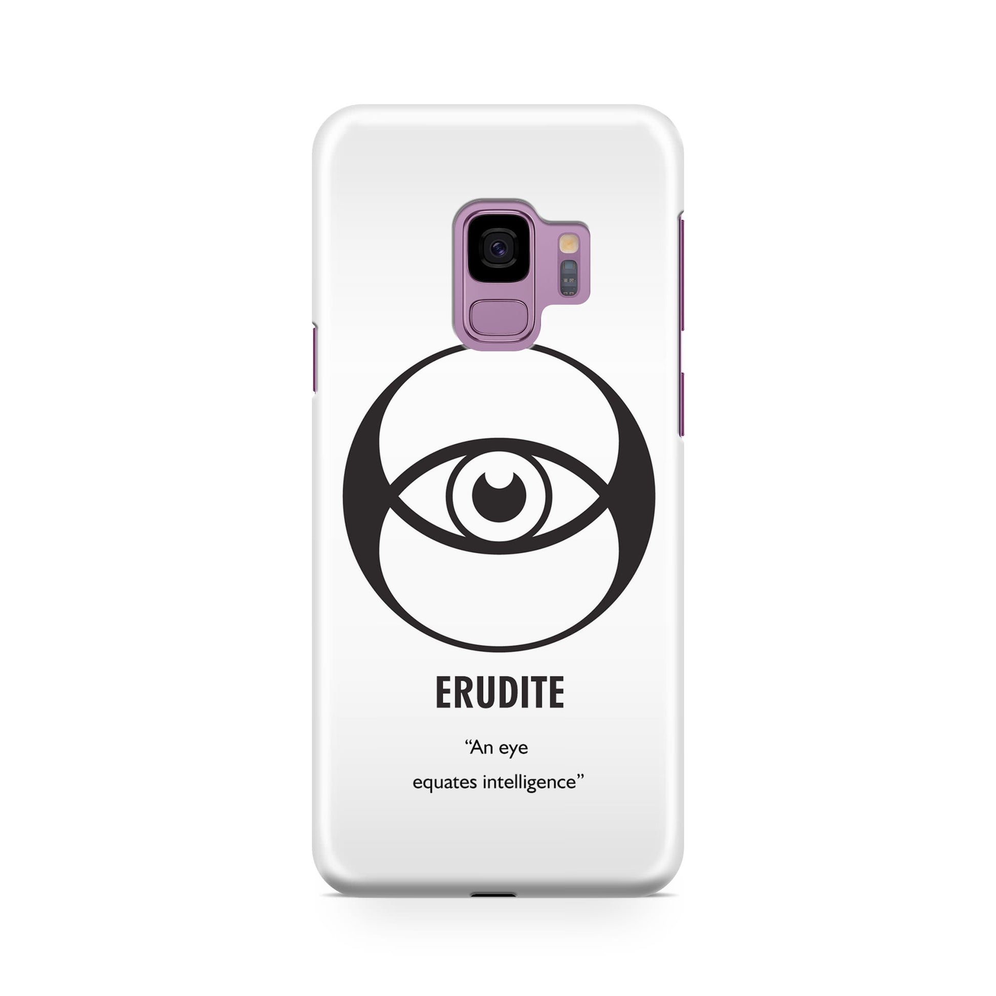 Erudite Divergent Faction Galaxy S9 Case