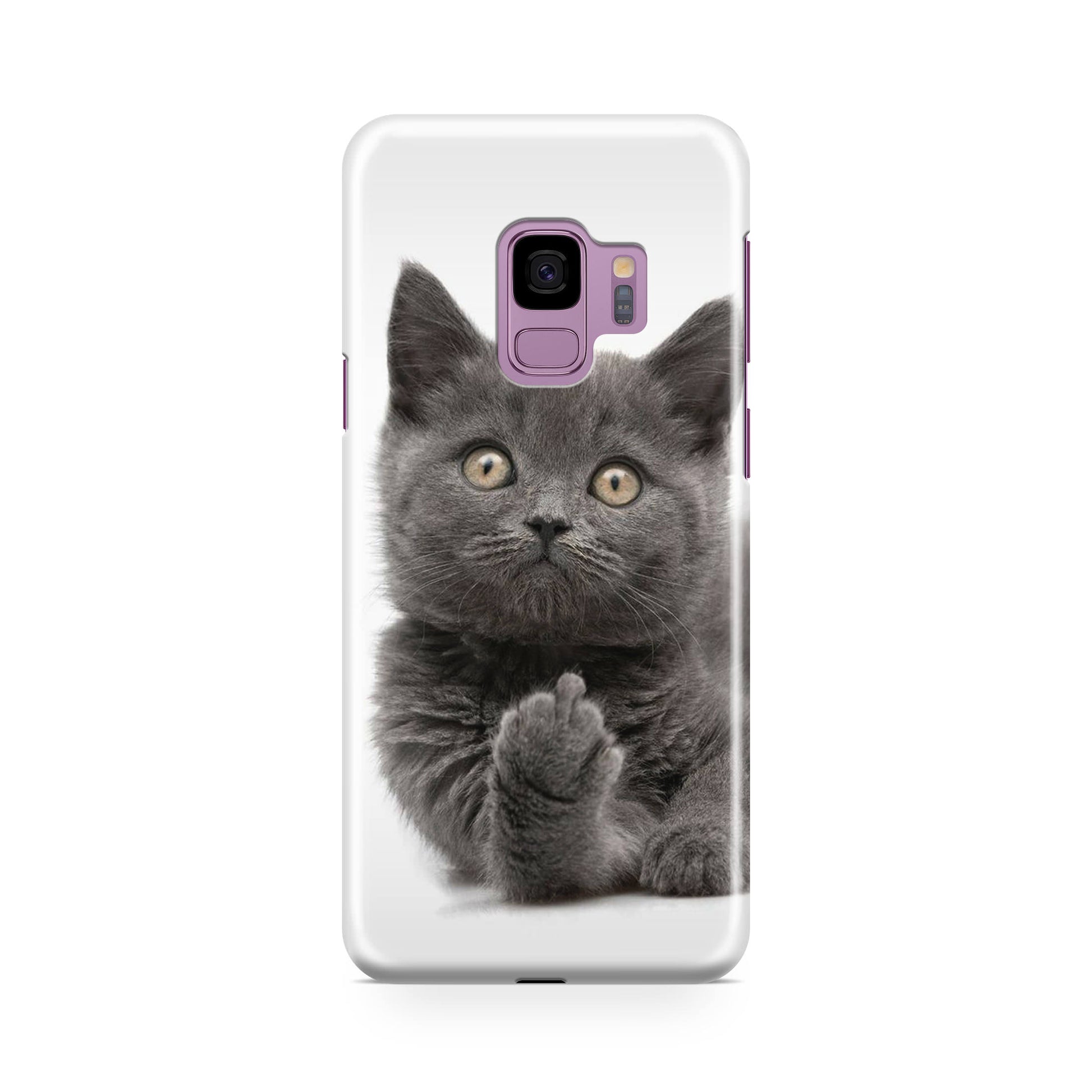 Finger British Shorthair Cat Galaxy S9 Case