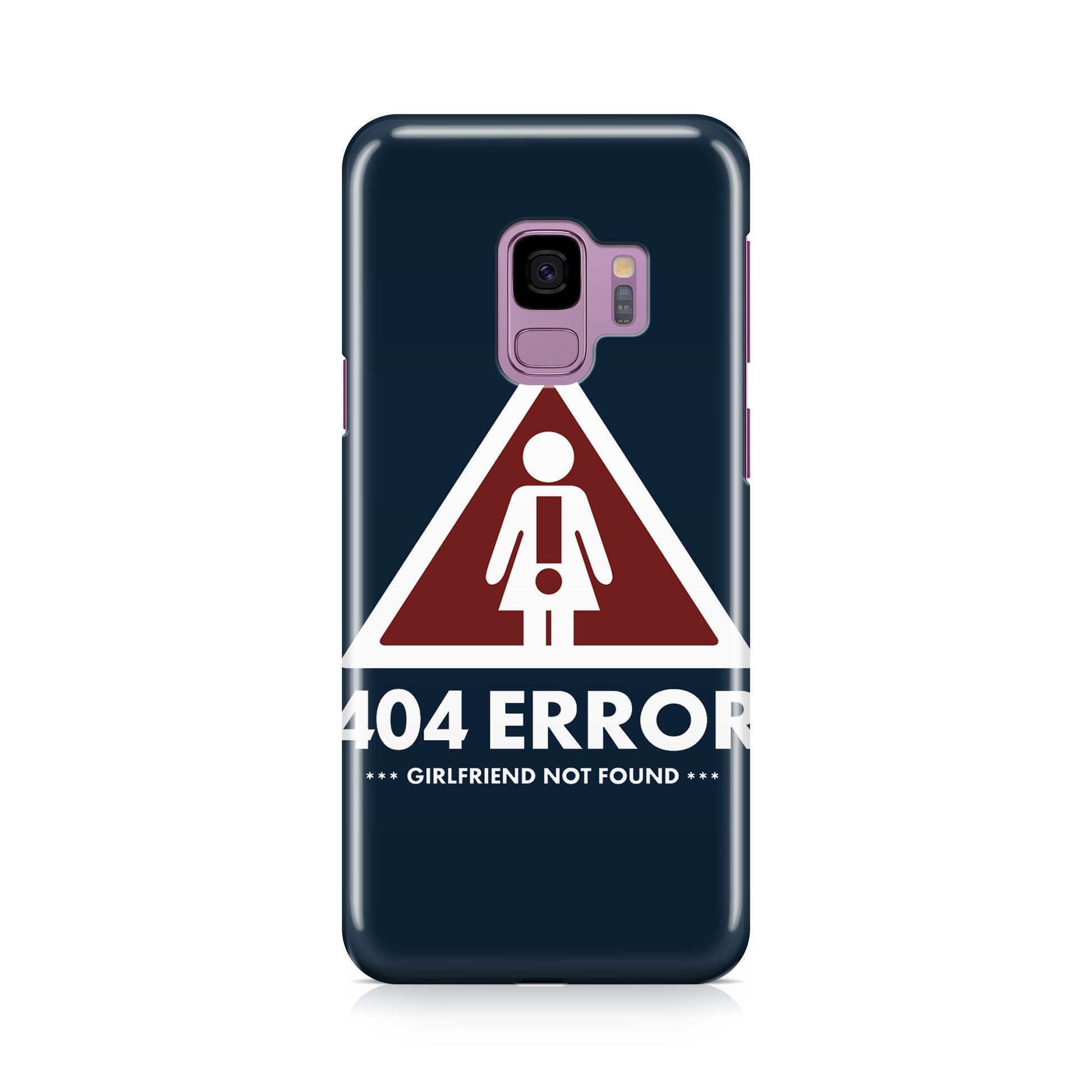 Girlfriend Not Found Error Galaxy S9 Case