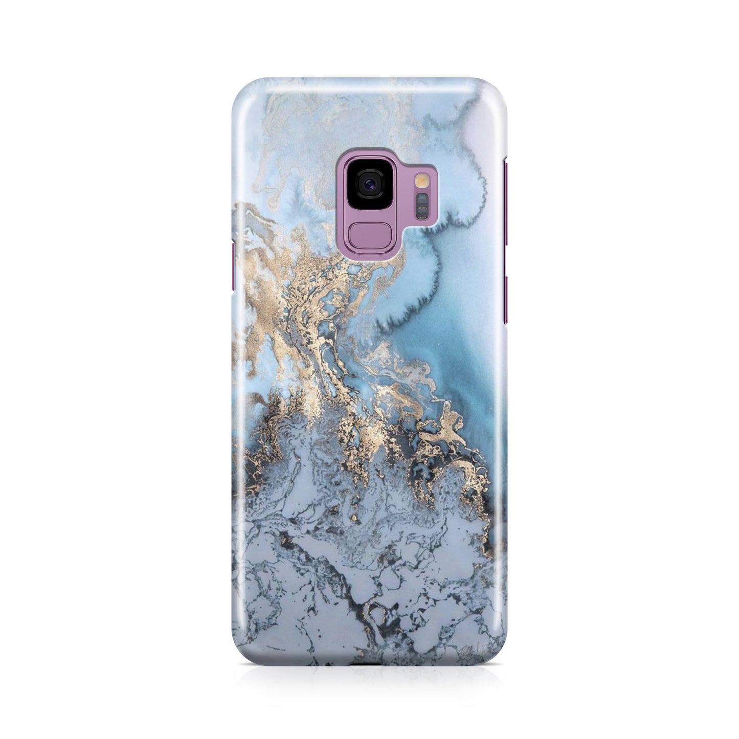 Golden Azure Marble Galaxy S9 Case