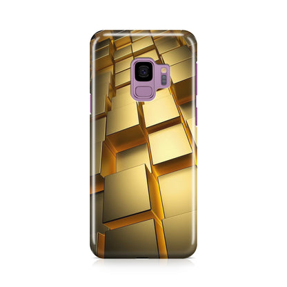 Golden Cubes Galaxy S9 Case