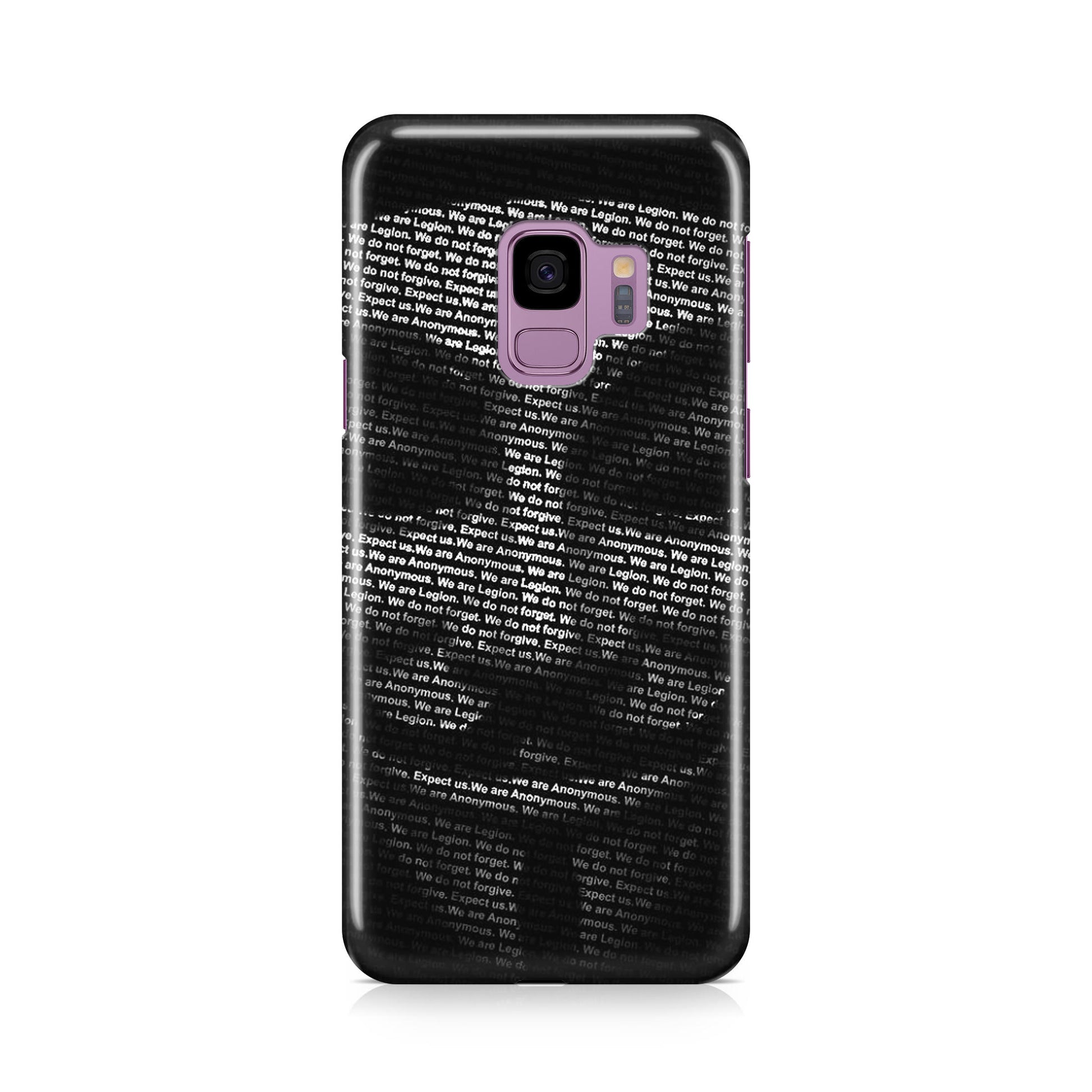 Guy Fawkes Mask Anonymous Galaxy S9 Case