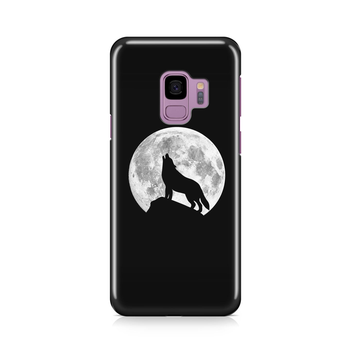 Howling Night Wolves Galaxy S9 Case