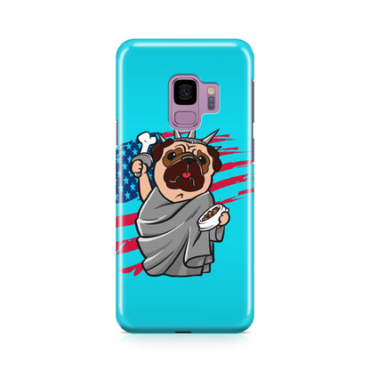 Independence Day Pug Galaxy S9 Case