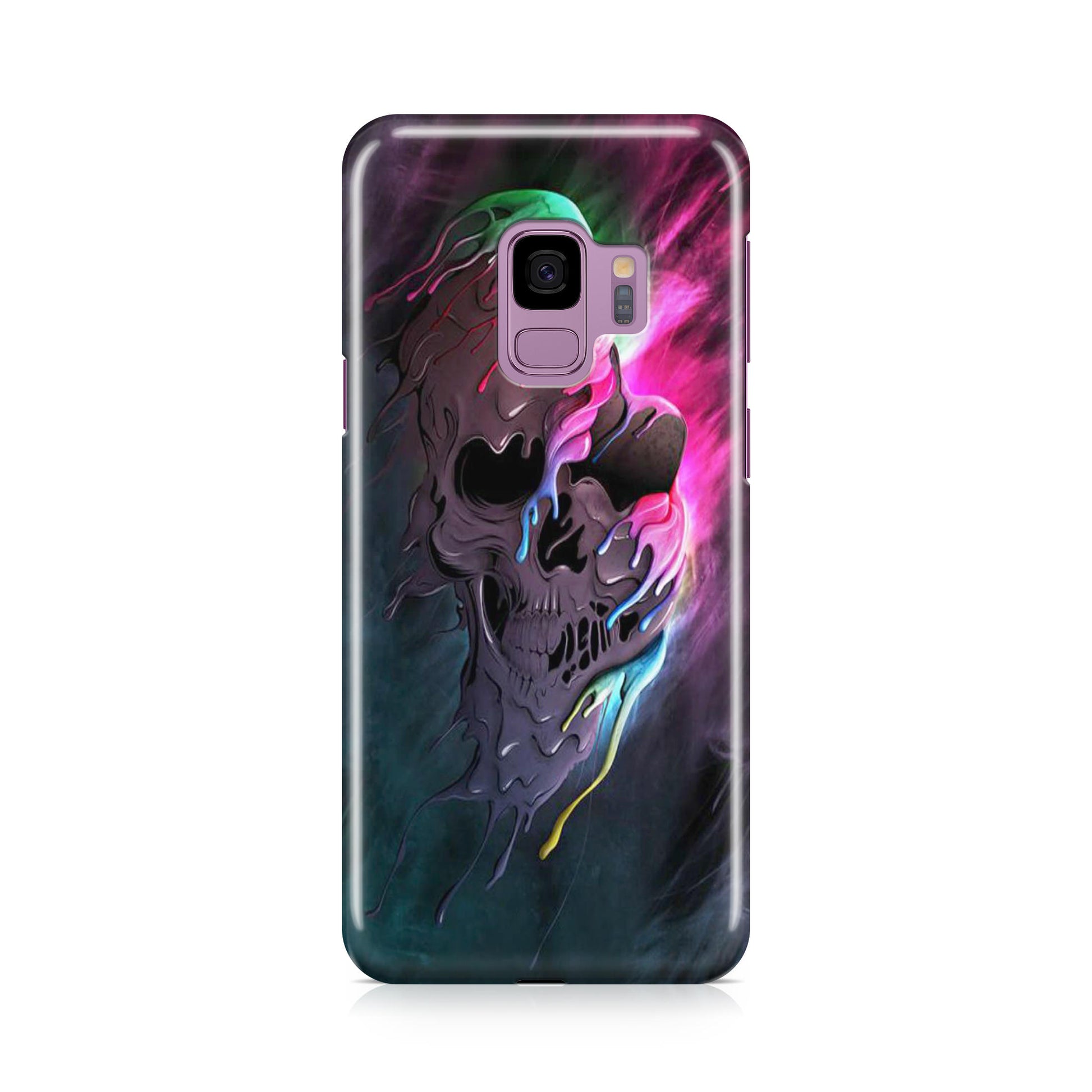 Melted Skull Galaxy S9 Case