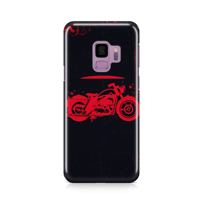 Motorcycle Red Art Galaxy S9 Case