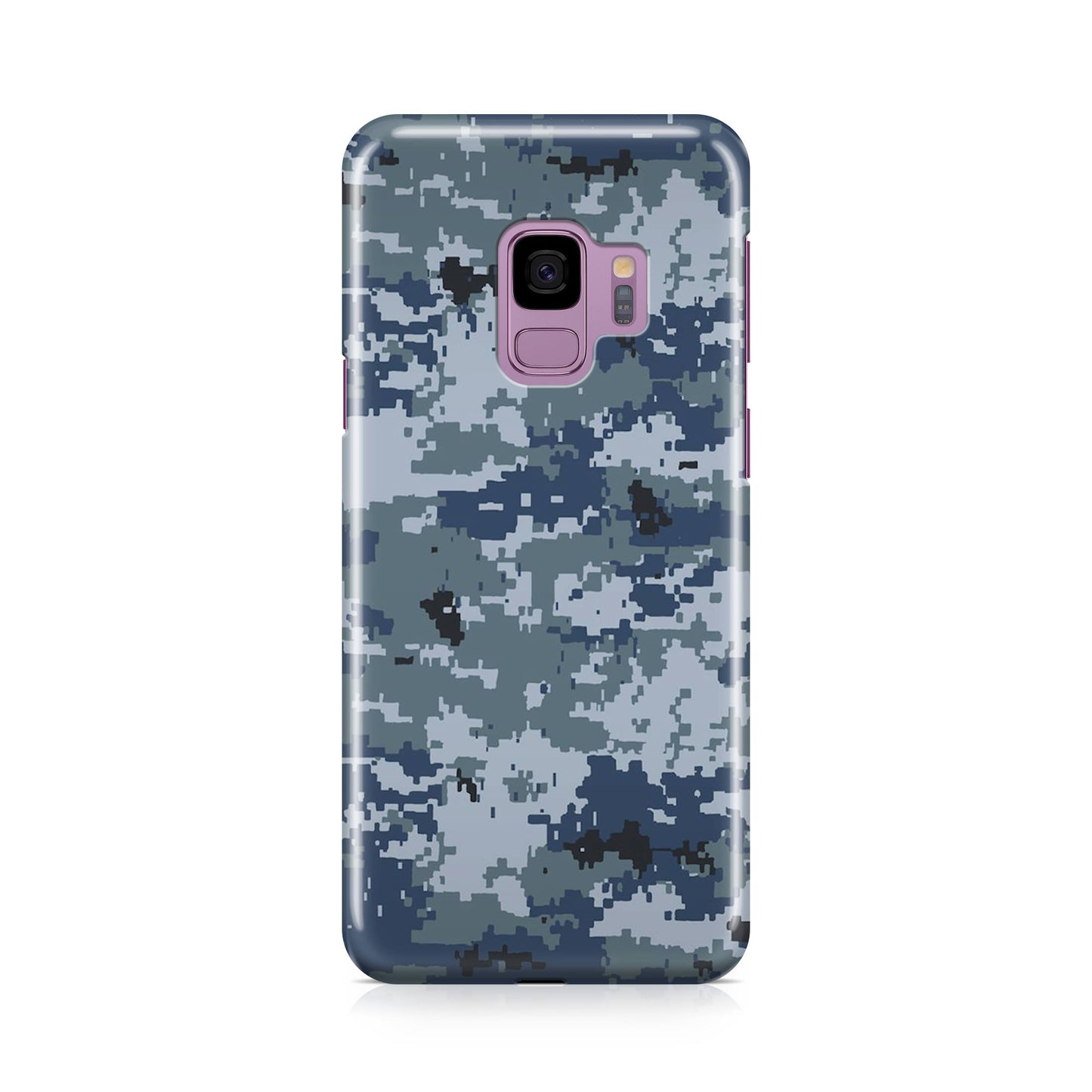 Navy Camo Galaxy S9 Case