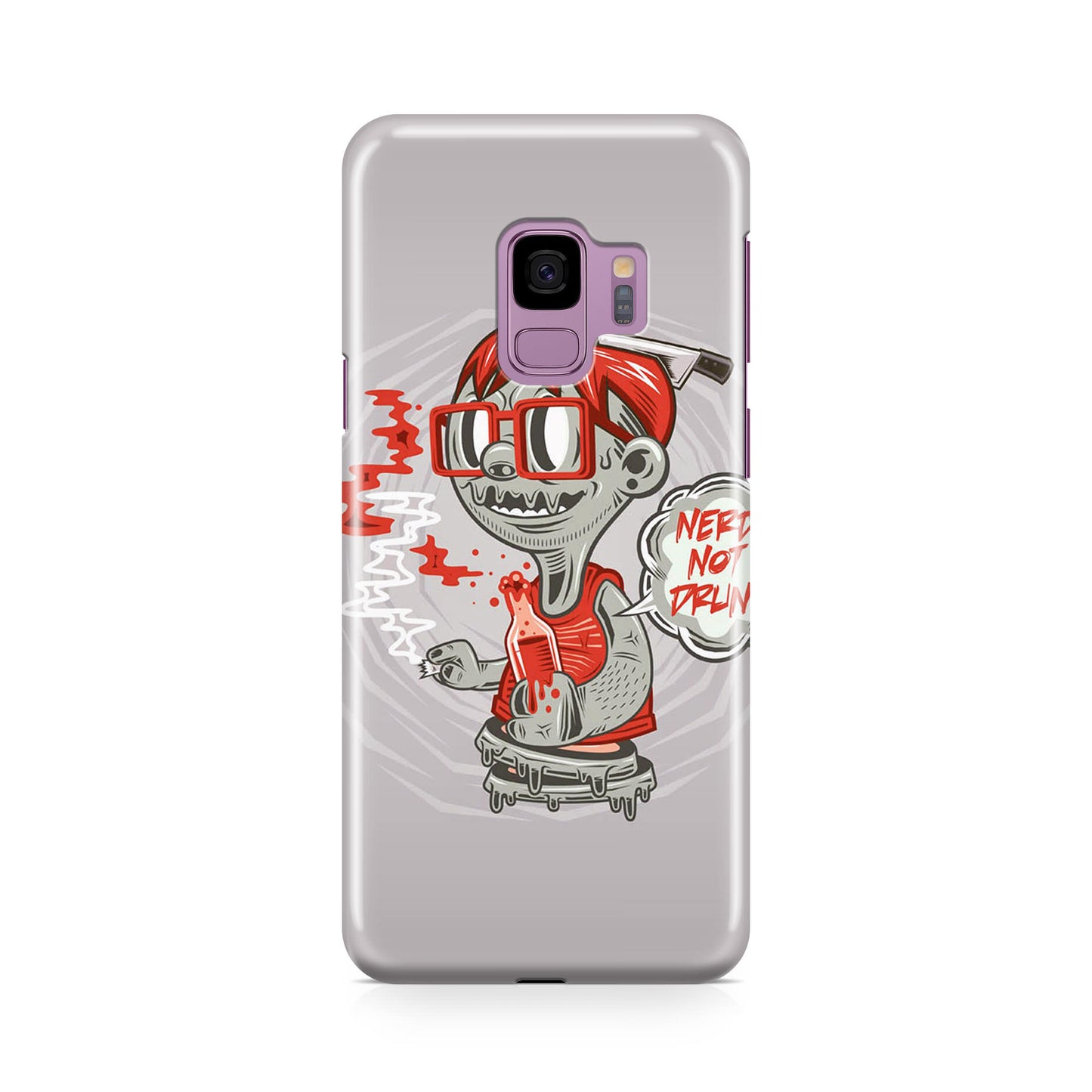 Nerd Not Drunk Zombie Galaxy S9 Case