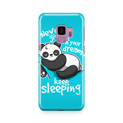 Panda Keep Sleeping Galaxy S9 Case