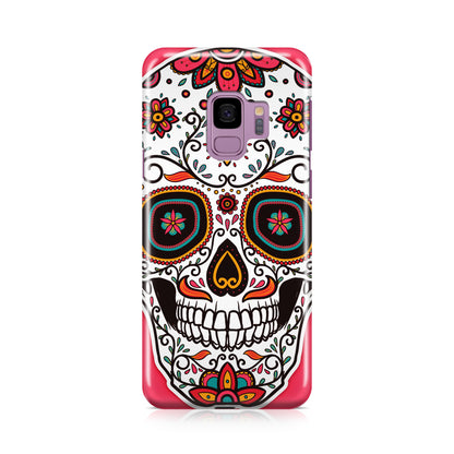 Pink Sugar Skull Galaxy S9 Case