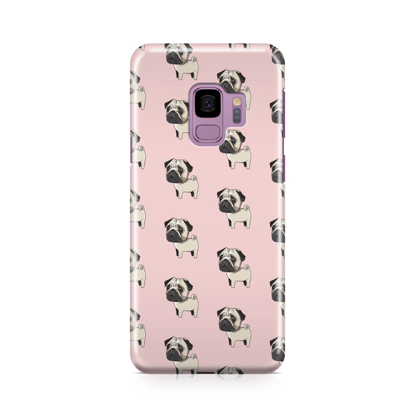 Pugs Pattern Galaxy S9 Case