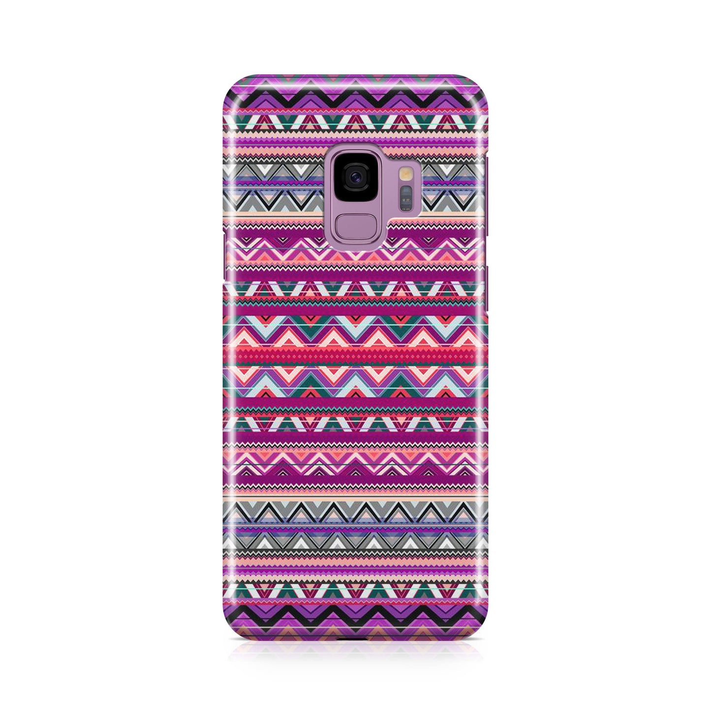 Purple Aztec Art Galaxy S9 Case