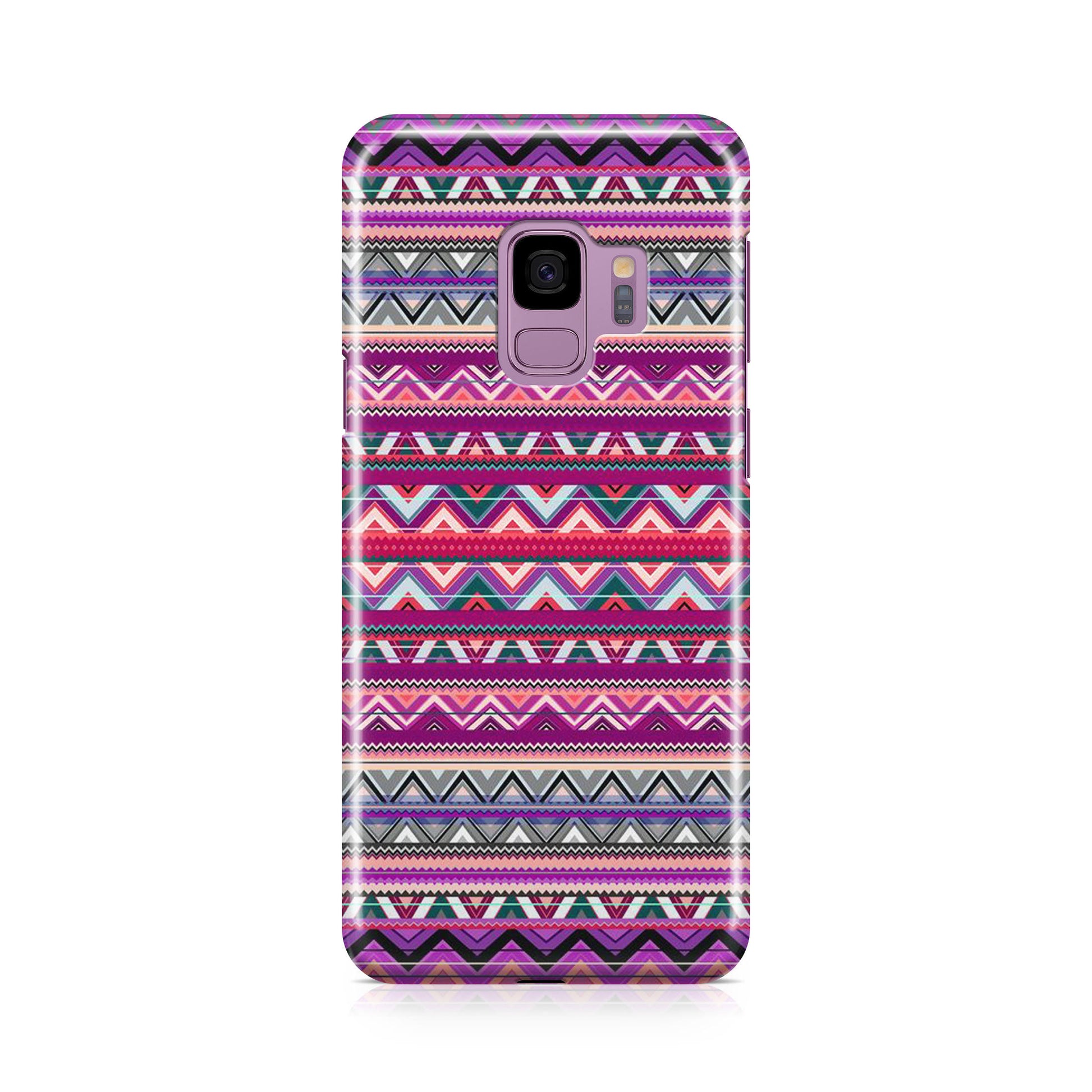 Purple Aztec Art Galaxy S9 Case