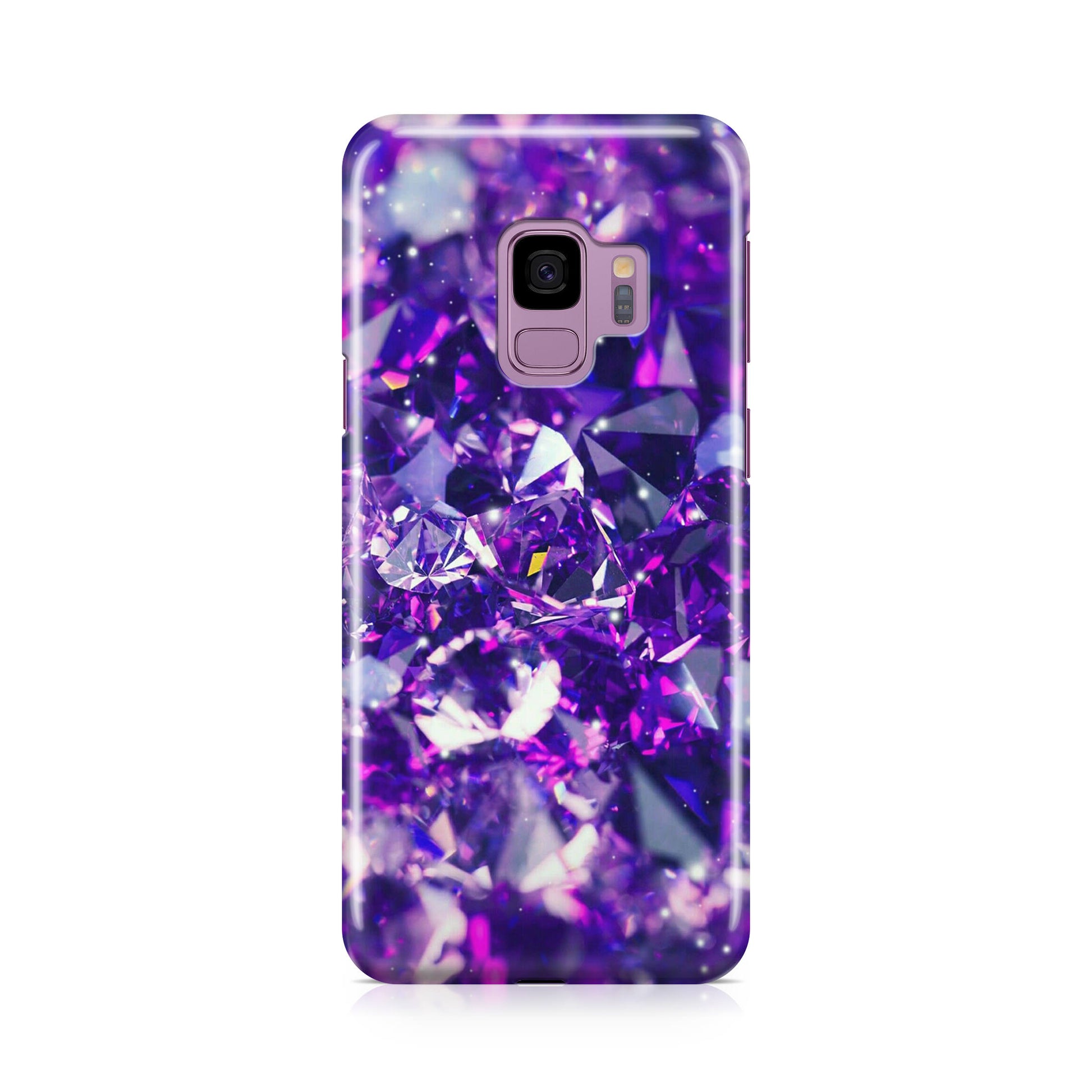 Purple Crystal Galaxy S9 Case