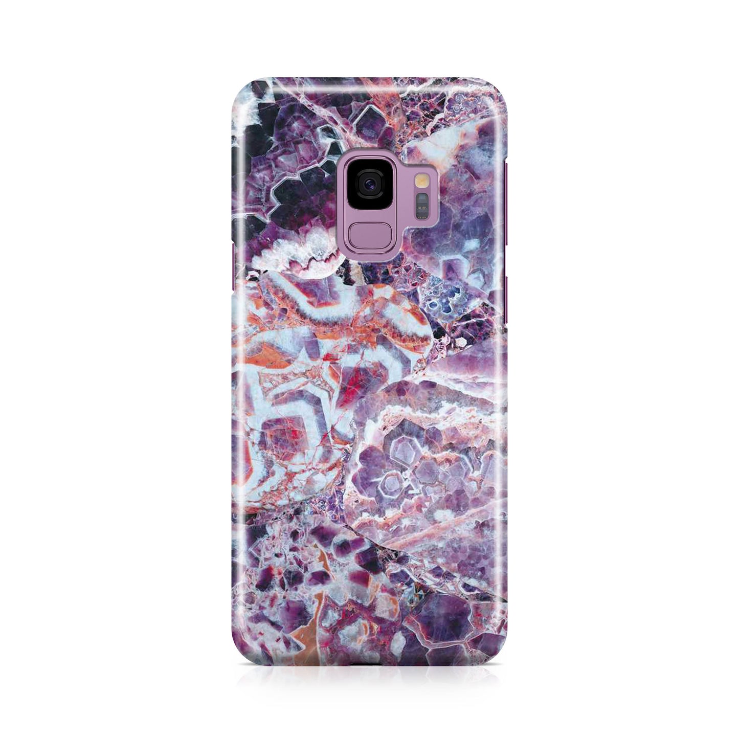 Purple Marble Galaxy S9 Case