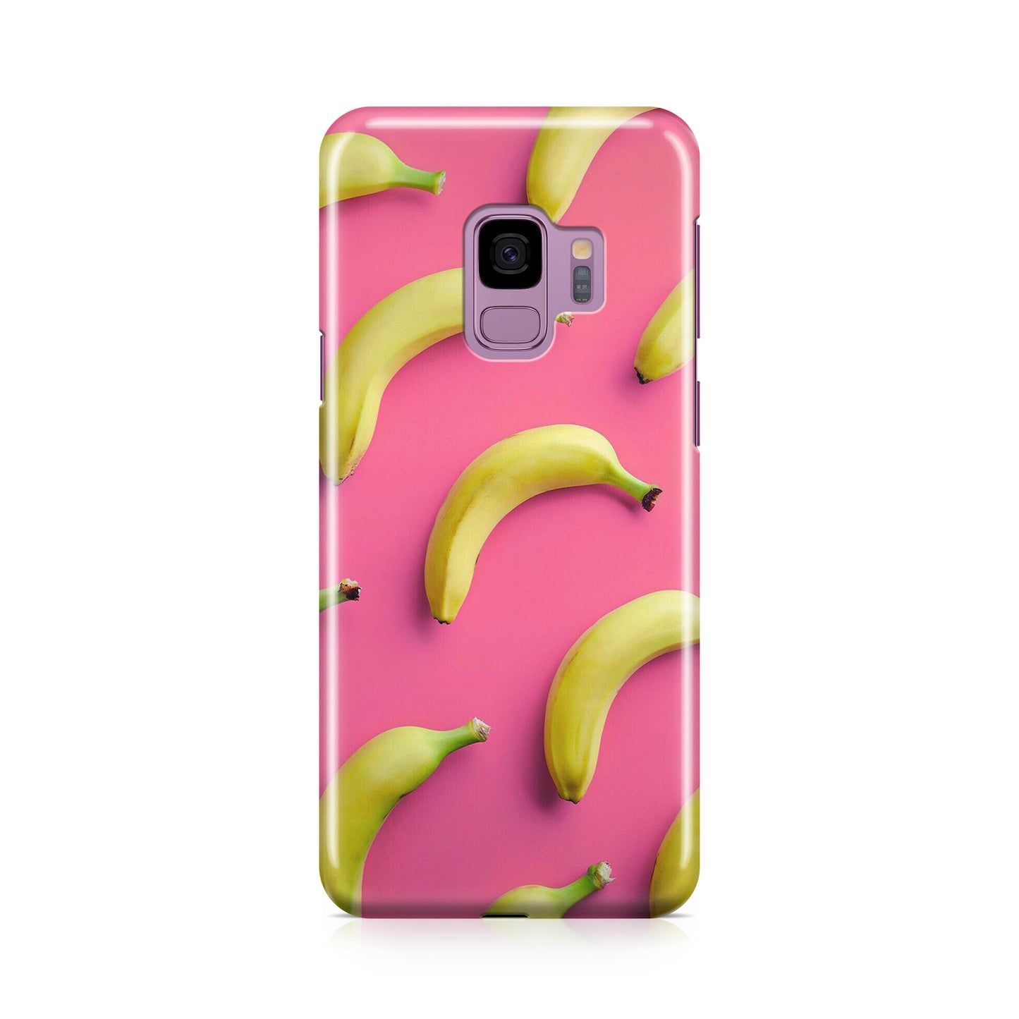 Real Bananas Fruit Pattern Galaxy S9 Case