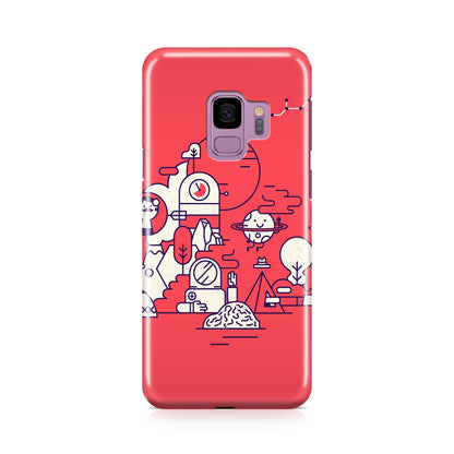 Red Planet Galaxy S9 Case