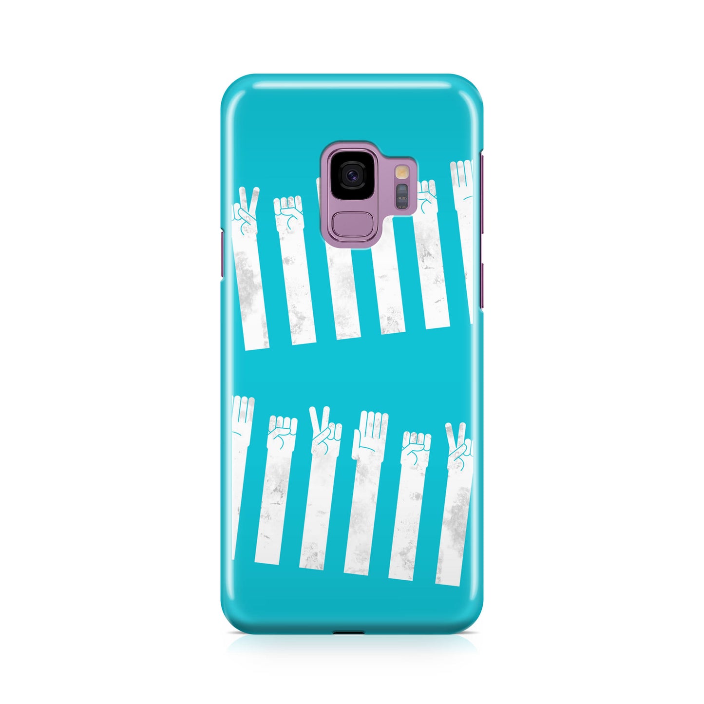 Rock–paper–scissors Zebra Crossing Galaxy S9 Case