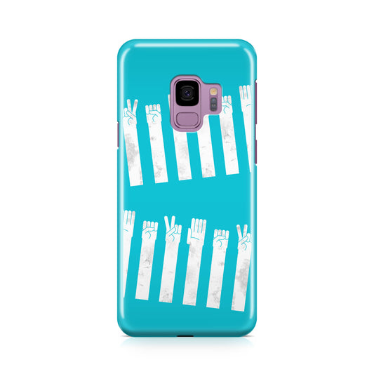 Rock–paper–scissors Zebra Crossing Galaxy S9 Case