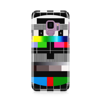 Scheme Pause TV Colorful Mesh Galaxy S9 Case