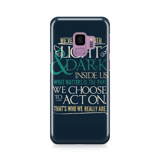 Sirius Black Quotes Galaxy S9 Case