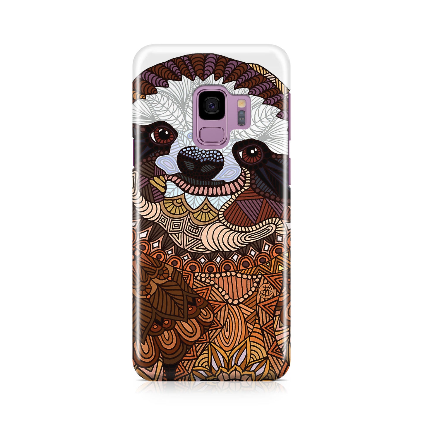 Sloth Ethnic Pattern Galaxy S9 Case