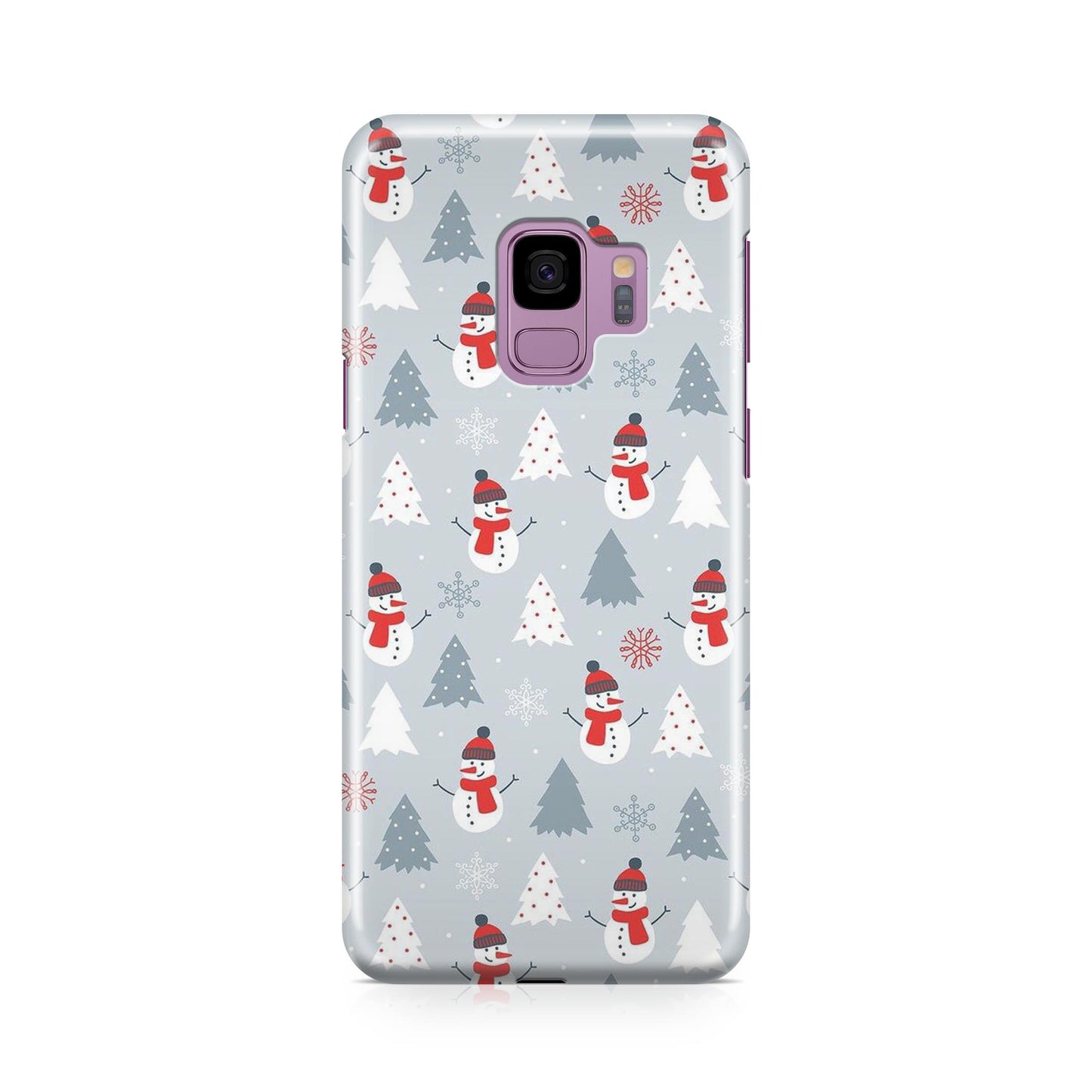 Snowmans Pattern Galaxy S9 Case