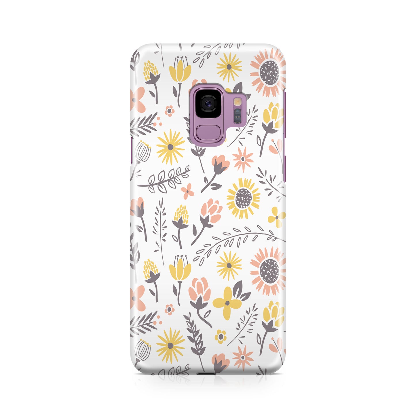 Spring Things Pattern Galaxy S9 Case