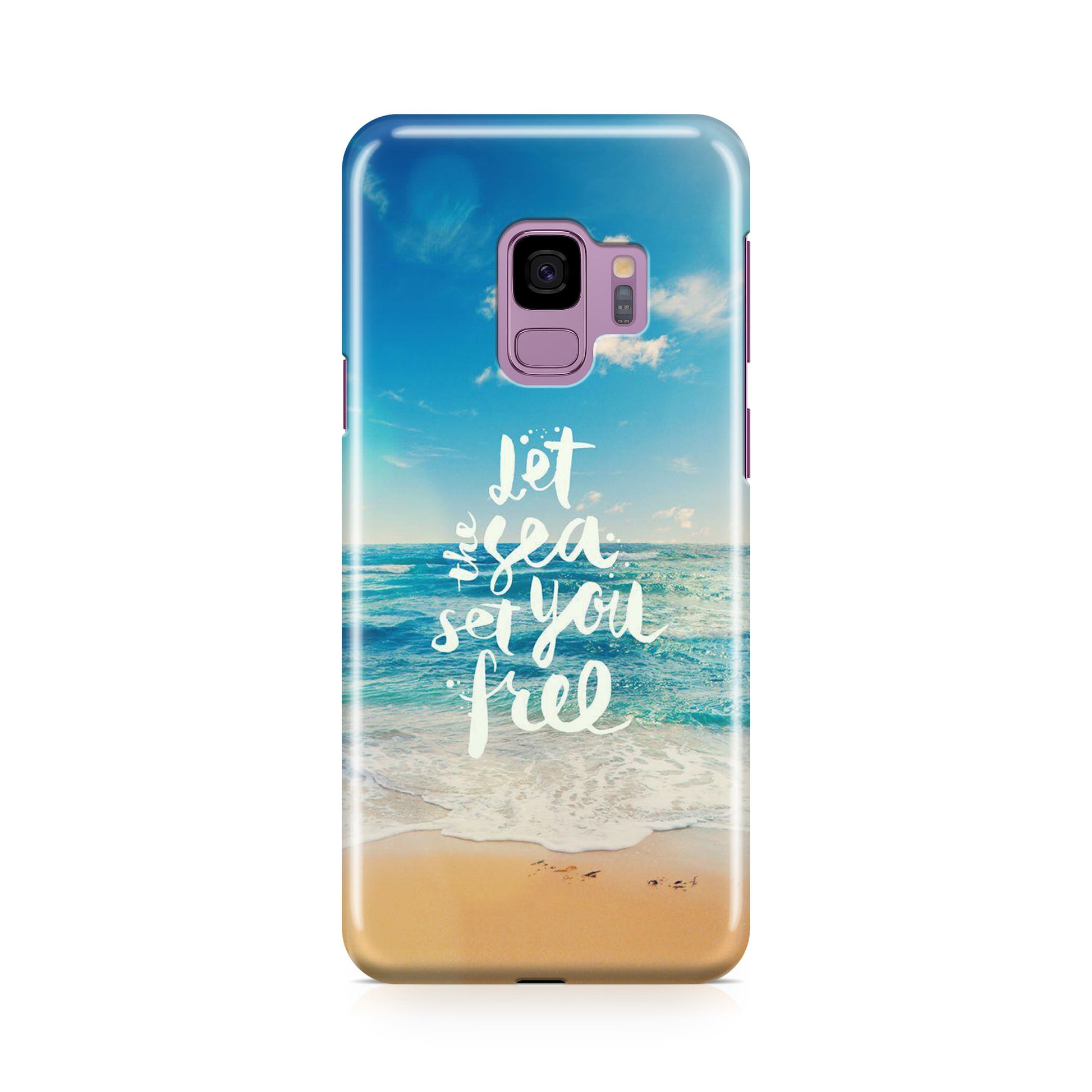 The Sea Set You Free Galaxy S9 Case