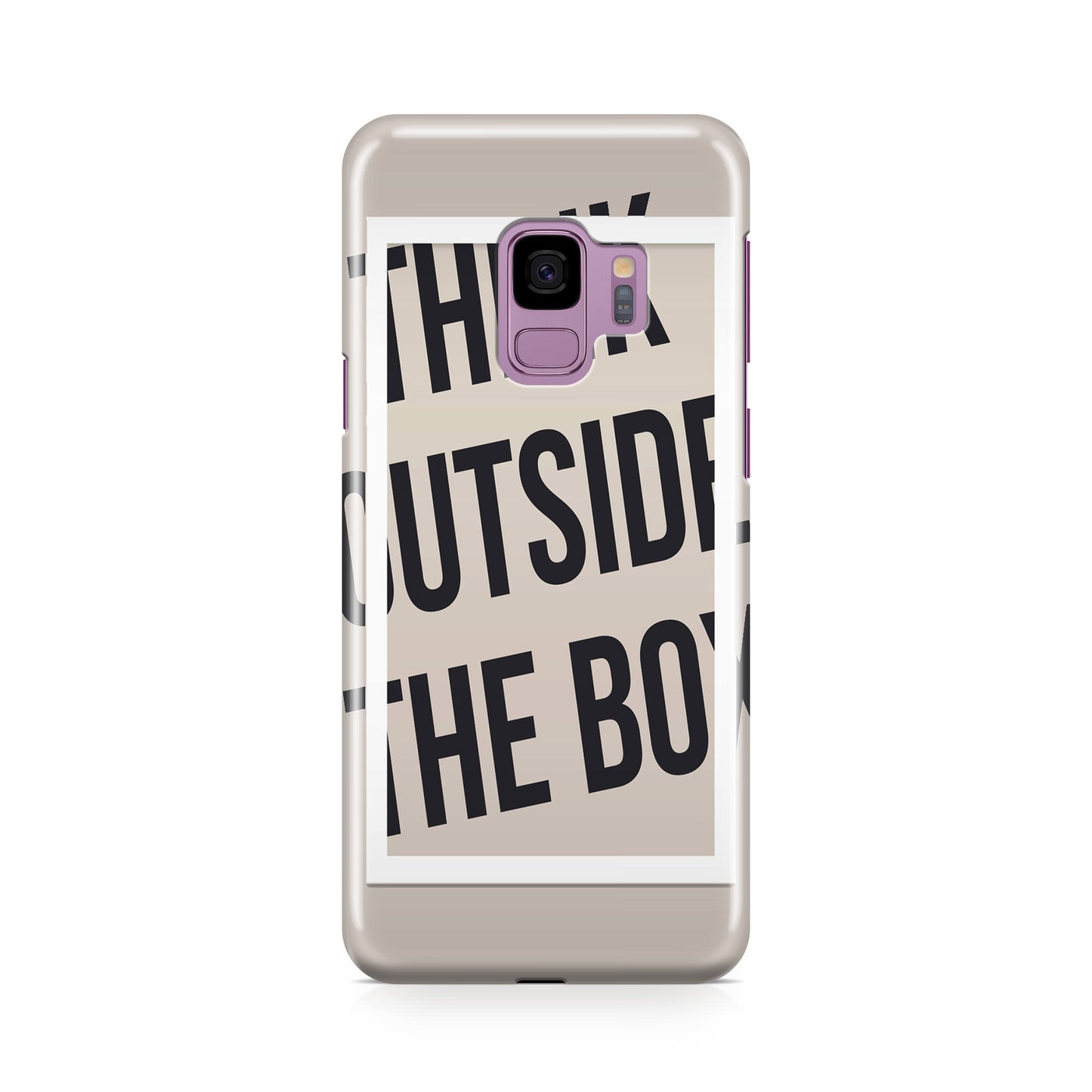 Think Outside The Box Galaxy S9 Case