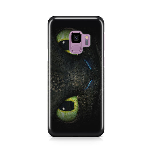 Toothless Dragon Eyes Close Up Galaxy S9 Case