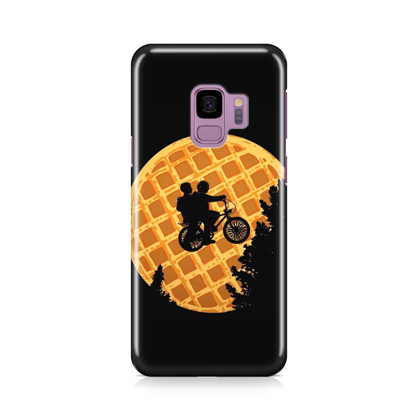 Waffle Moon Stranger Things Galaxy S9 Case