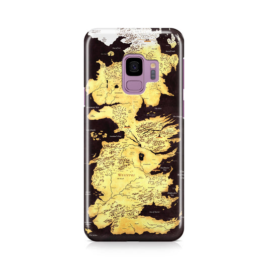 Westeros Map Galaxy S9 Case